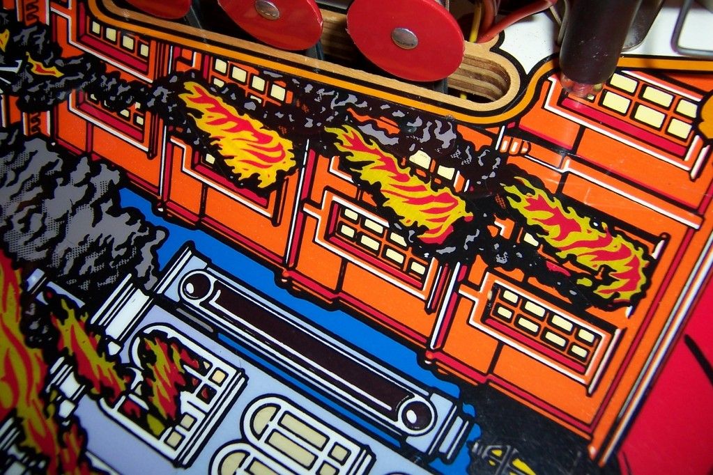 Pics of my FIRE pinball. Museum of the Game® Forums